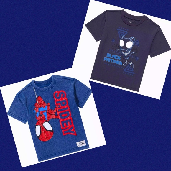 Marvel Spidey and His Amazing Friends Toddler T-Shirts Black Panther Spidey - Picture 1 of 16